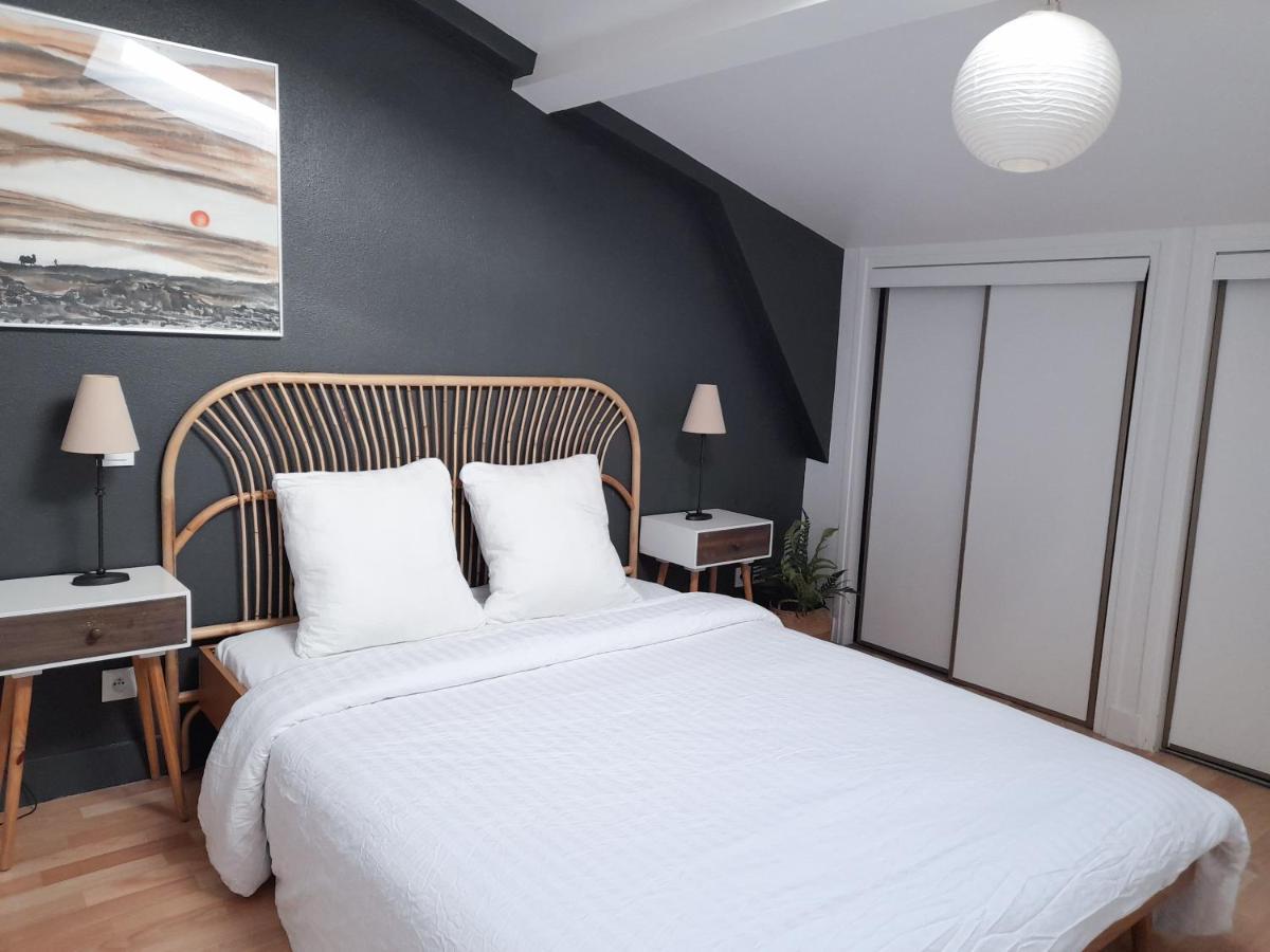 보르도 Duplex Lumineux Avec Bureau Separe Dans Le Centre 아파트 외부 사진